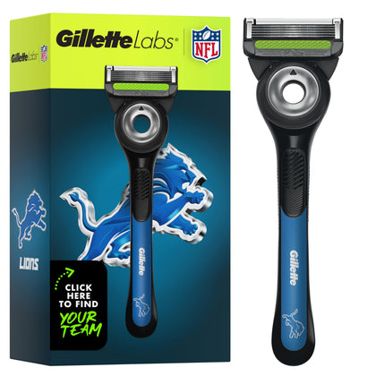 Rasoir Gillette NFL Lions Édition spéciale avec support magnétique