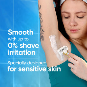 Rasoir Gillette Venus Extra Smooth Sensitive avec son support de douche