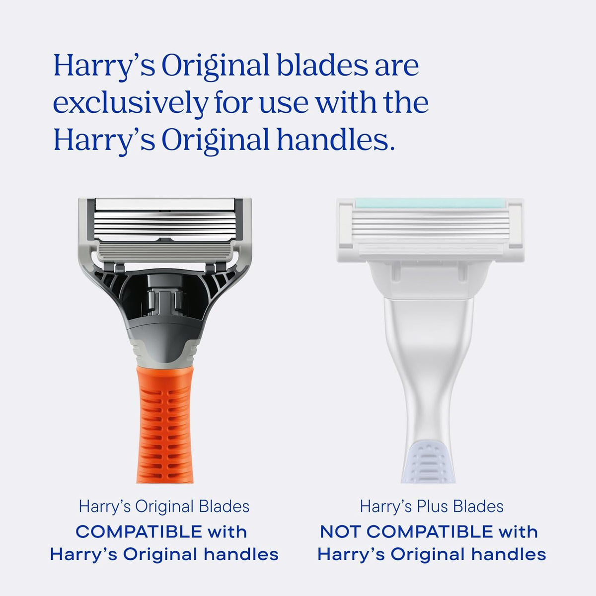 Rasoir Harry's avec finition métallique