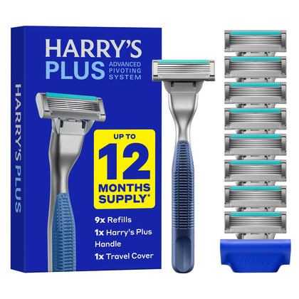 Rasoir Harry's Plus modèle Tide avec poignée en métal