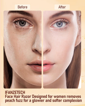 Rasoir IFANZETECH 2 en 1 avec lames en acier inoxydable