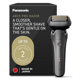 Rasoir Panasonic ARC5 PRO vue avant avec lames visibles