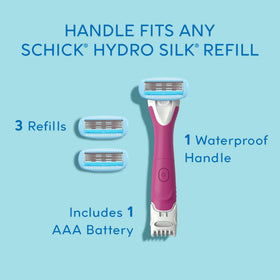 Rasoir Schick Hydro Silk TrimStyle avec ses recharges
