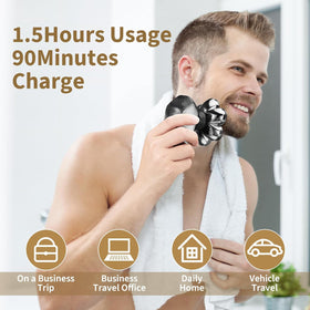 Rasoir SHPAVVER avec brosse de nettoyage