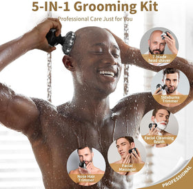 Rasoir SHPAVVER en utilisation sous la douche