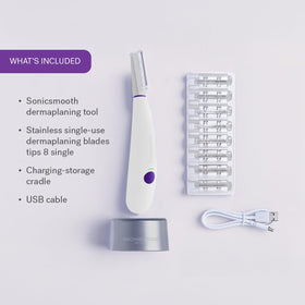 Rasoir Sonicsmooth avec affichage des réglages de vitesse