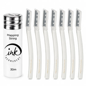 Rasoirs de visage Ink Permanent pour femmes, kit de 7 pièces