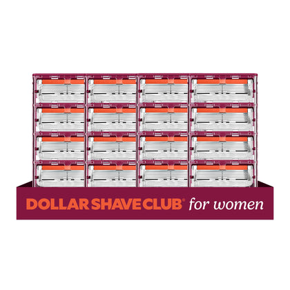 Rasoirs Dollar Shave Club pour femmes recharges 16 pack