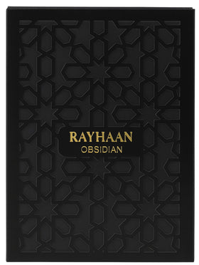 RAYHAAN Obsidian Eau de Parfum 100 ml packaging