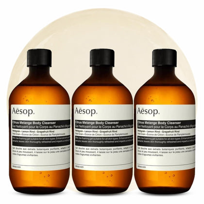Recharge de gel douche Aesop Citrus Melange 500 mL vue avant