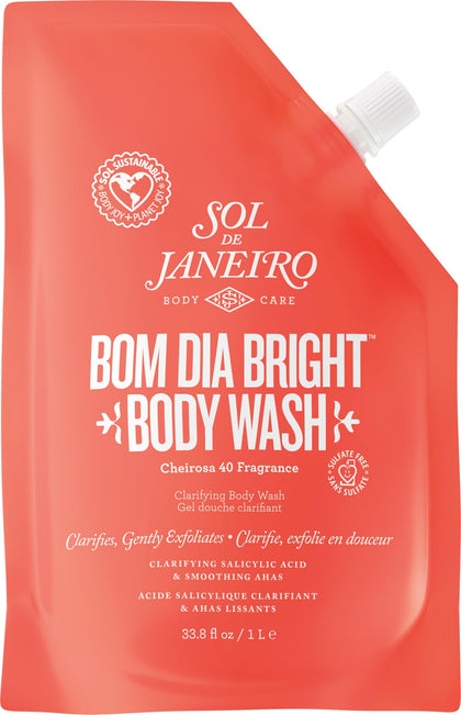 Recharge de gel douche Bom Dia Bright de Sol de Janeiro 1L vue avant