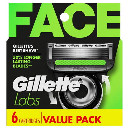 Recharge de lame Gillette Labs 6 pièces vue avant