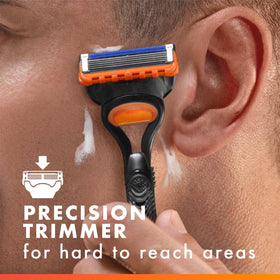 Recharge de lames Gillette Fusion5 avec indication de 20 rasages