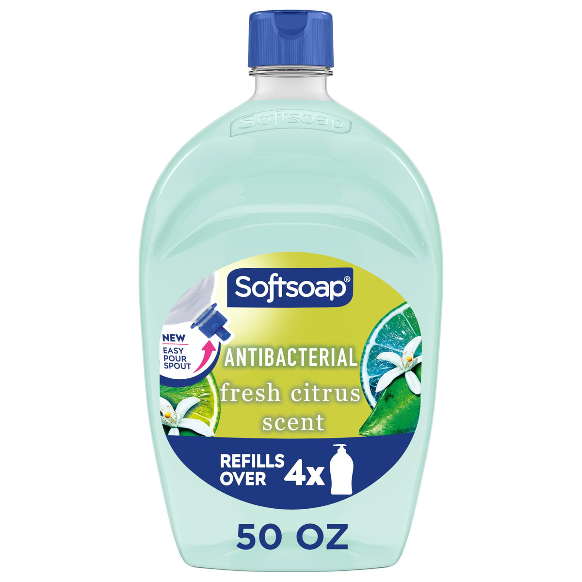 Recharge de savon antibactérien Softsoap 1,5 L au parfum agrumes