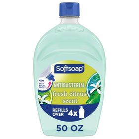 Recharge de savon antibactérien Softsoap 1,5 L au parfum agrumes