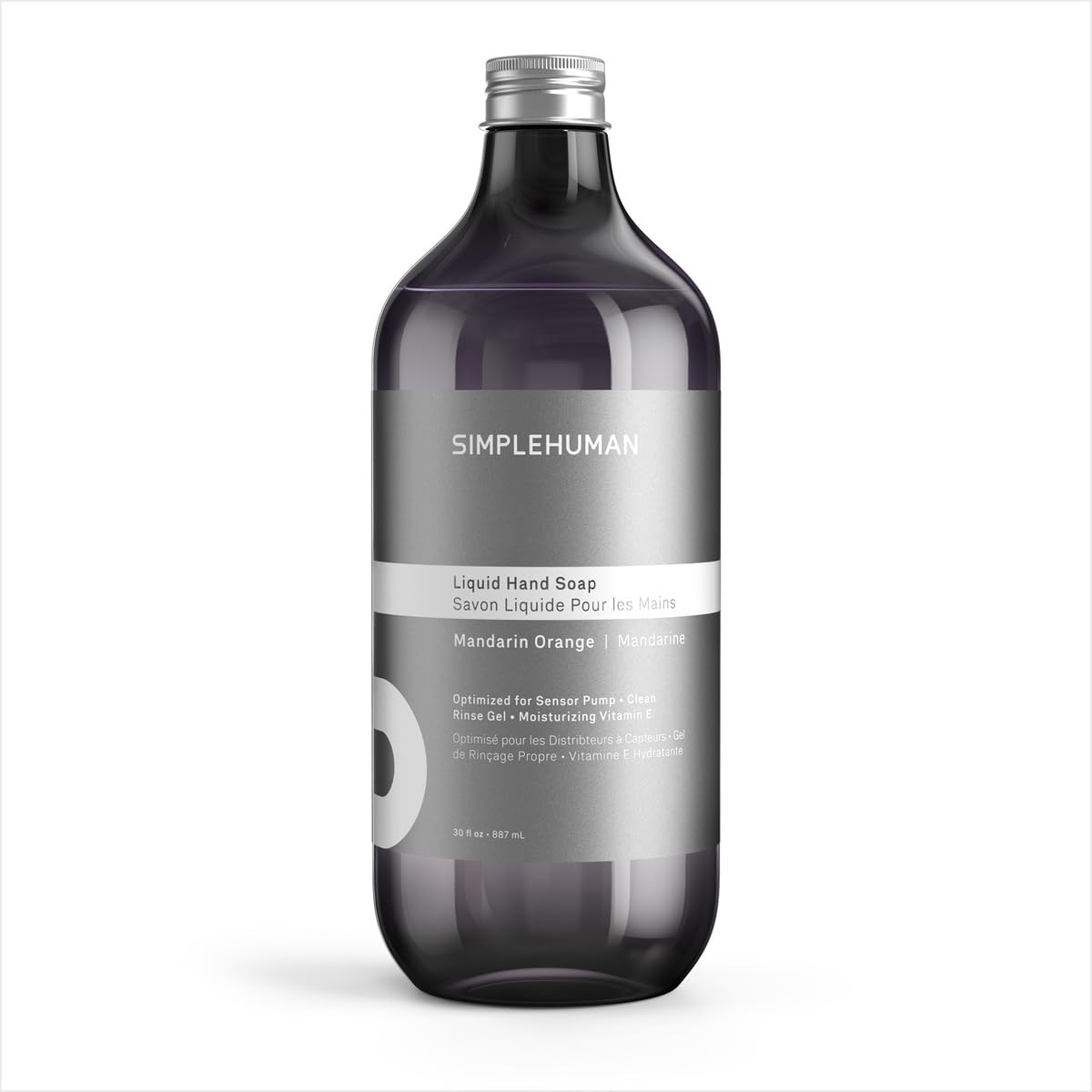 Recharge de savon liquide mains simplehuman 30 fl oz vue avant