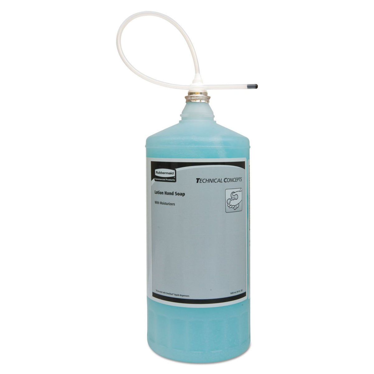 Recharge de savon mains hydratant Rubbermaid 1600 mL avec apparence perles teal