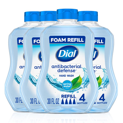 Recharge de savon mains mousse Dial 30 Fl Oz vue de face