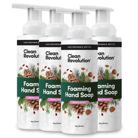 Recharge de savon moussant Clean Revolution 14 oz vue de face