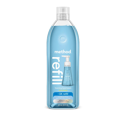 Recharge de savon moussant Method 828 ml vue avant