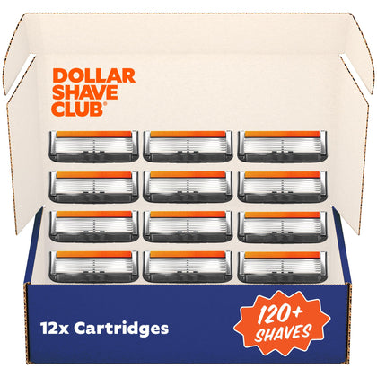 Recharge rasoir Dollar Shave Club 6 lames en pack de 12