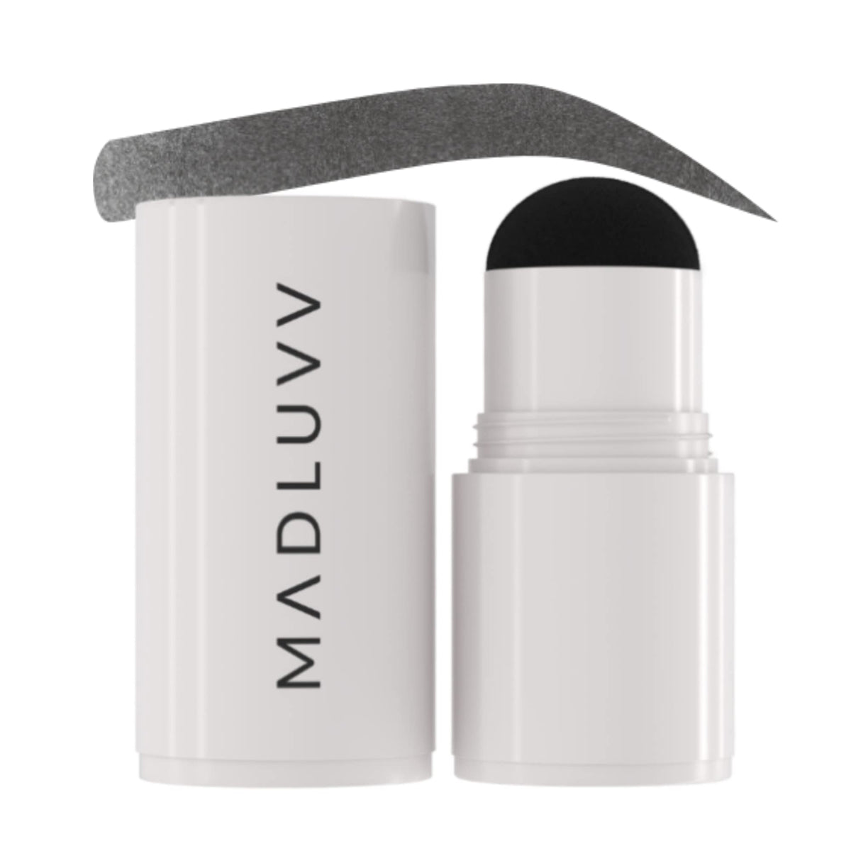 Recharge Tampon à Sourcils MADLUVV couleur près du noir vue de face