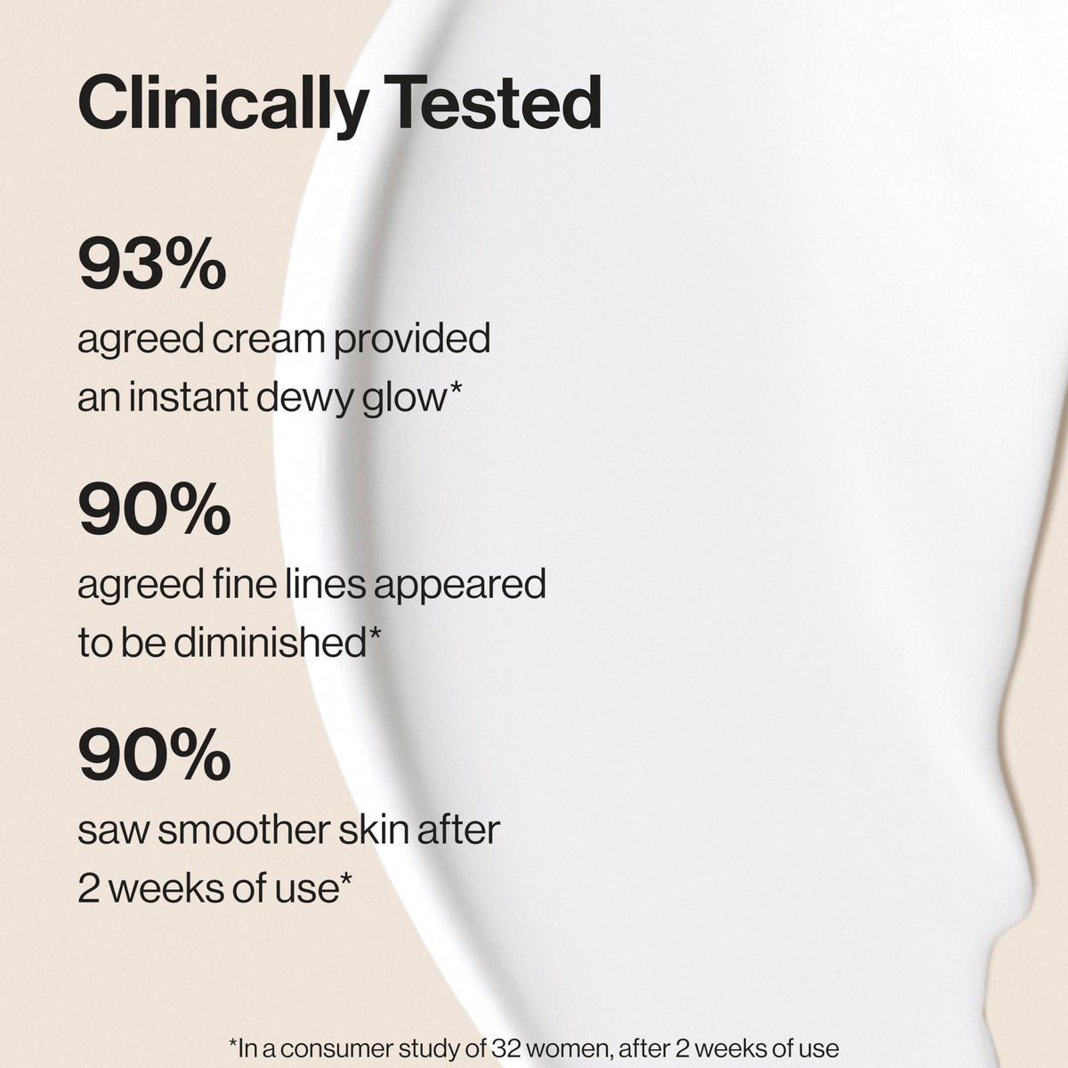 Rechargeable Pod Hydrogel Cream Honest Beauty en utilisation