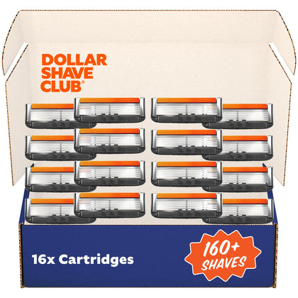 Recharges de rasoir 6 lames Dollar Shave Club - Pack de 16