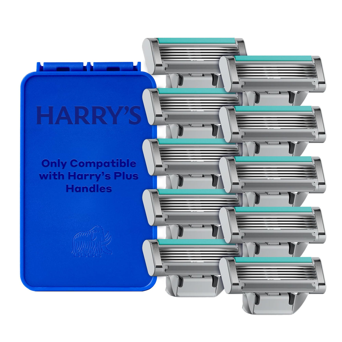 Recharges de rasoir Harry's Plus - 10 lames dans l'emballage