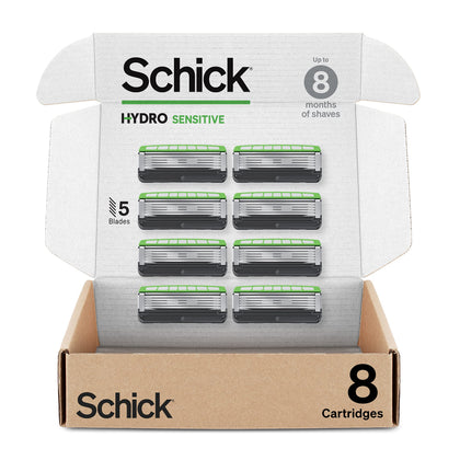 Recharges Schick Hydro Sensitive 8ct avec emballage