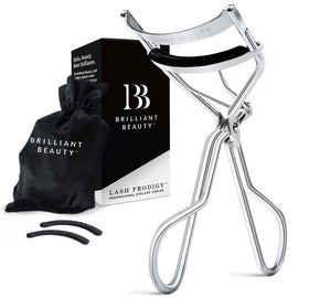 Recourbe-cils Brilliant Beauty avec pochette satin et accessoires