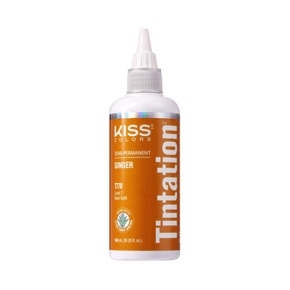 Red By Kiss Teinture Semi-Permanente Couleur Cheveux Gingembre 148ml vue de face