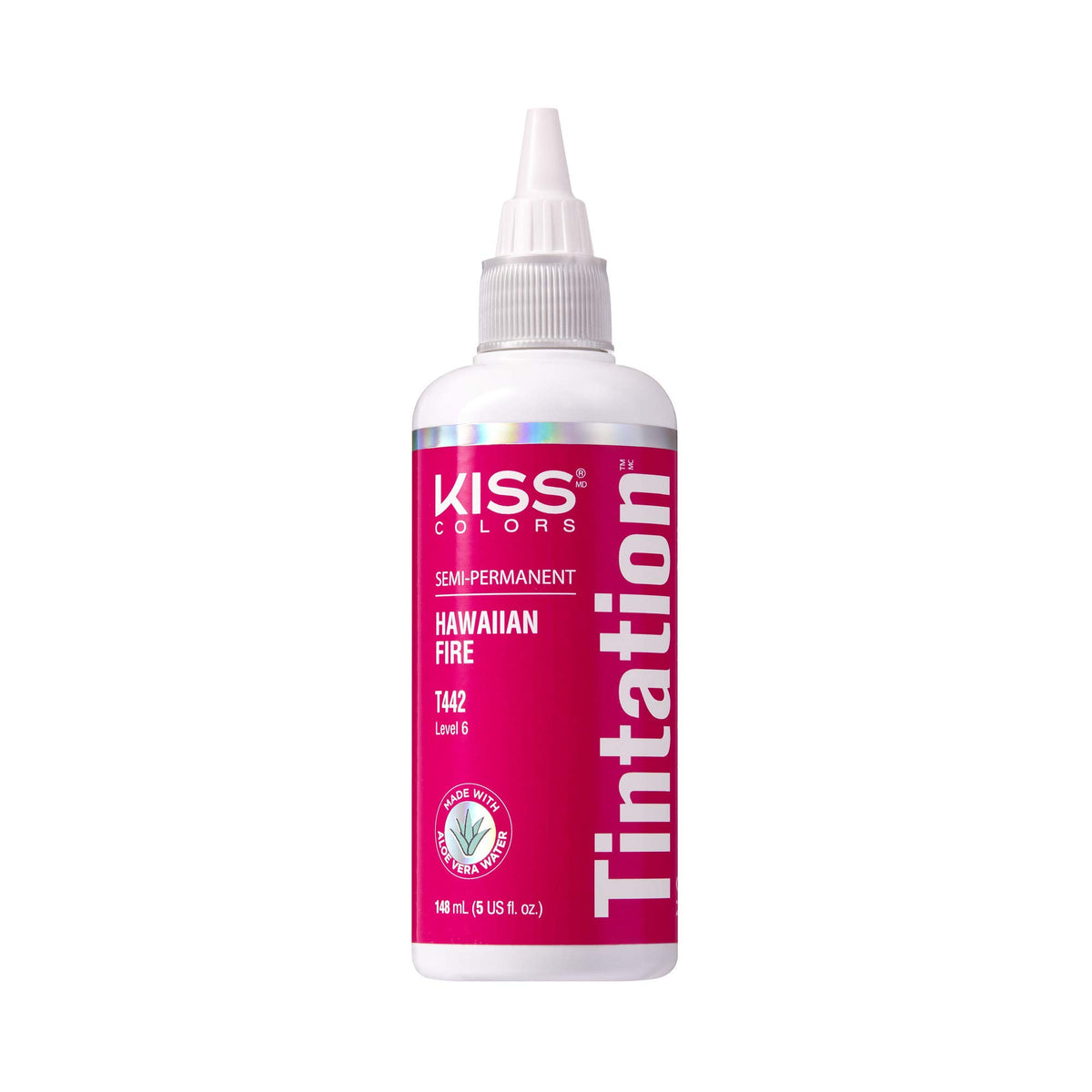 Red By Kiss Tintation coloration semi-permanente Hawaiian Fire avant l'application