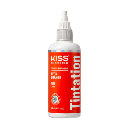 Red By Kiss Tintation couleur semi-permanente Orange Néon 148ml vue de face