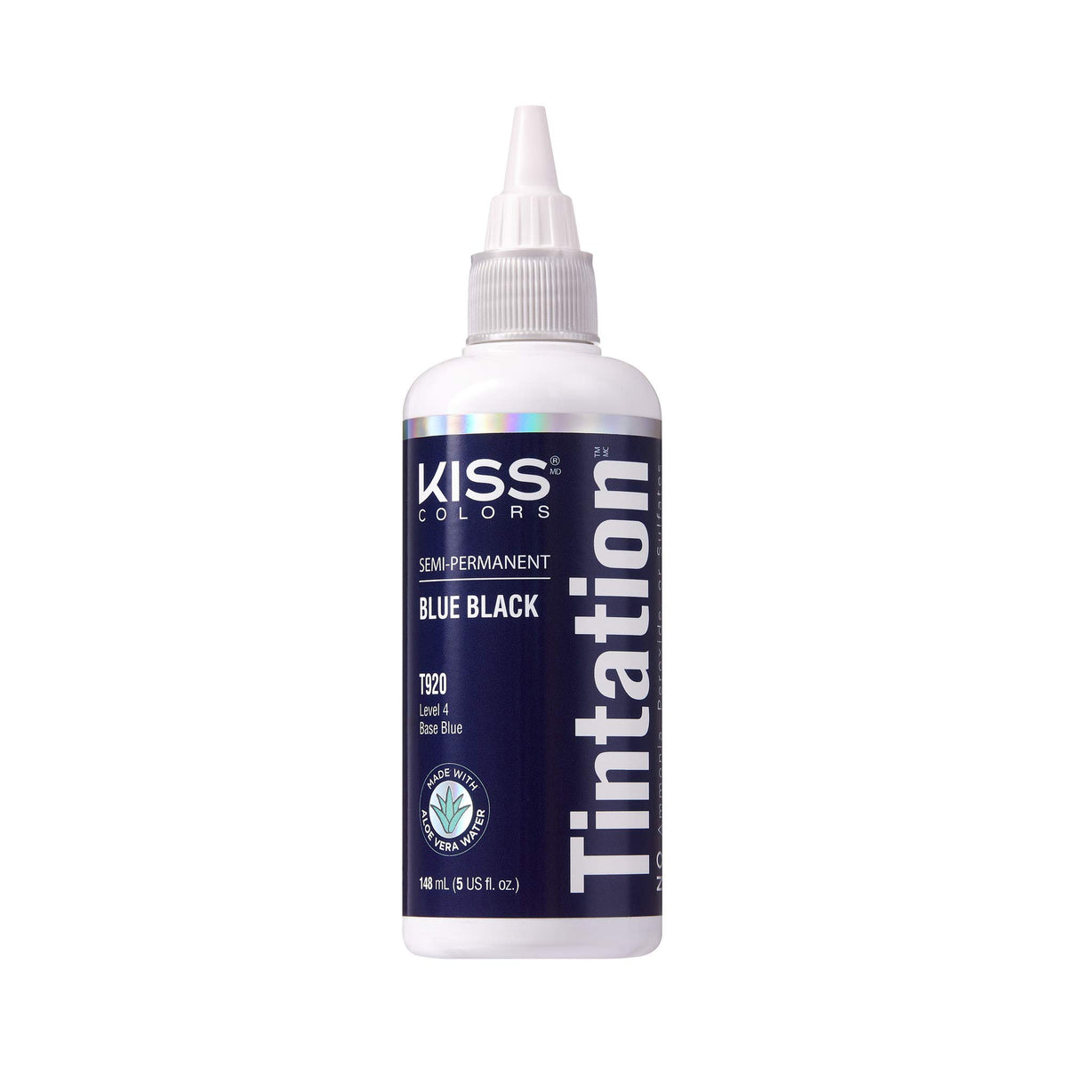 Red By Kiss Tintation semi-permanente coloration bleu noir 5 oz devant