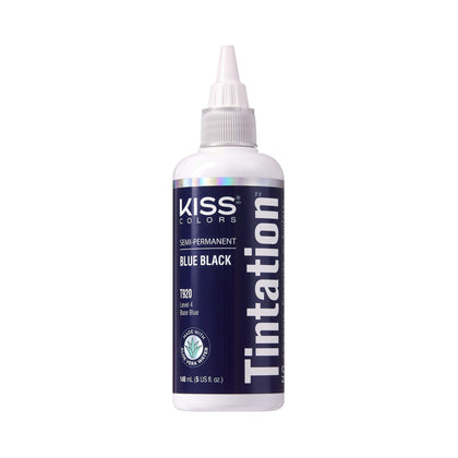 Red By Kiss Tintation semi-permanente coloration bleu noir 5 oz devant