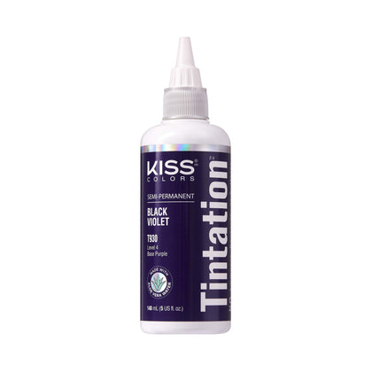 Red By Kiss Tintation semi-permanente noir violet 170g avant utilisation