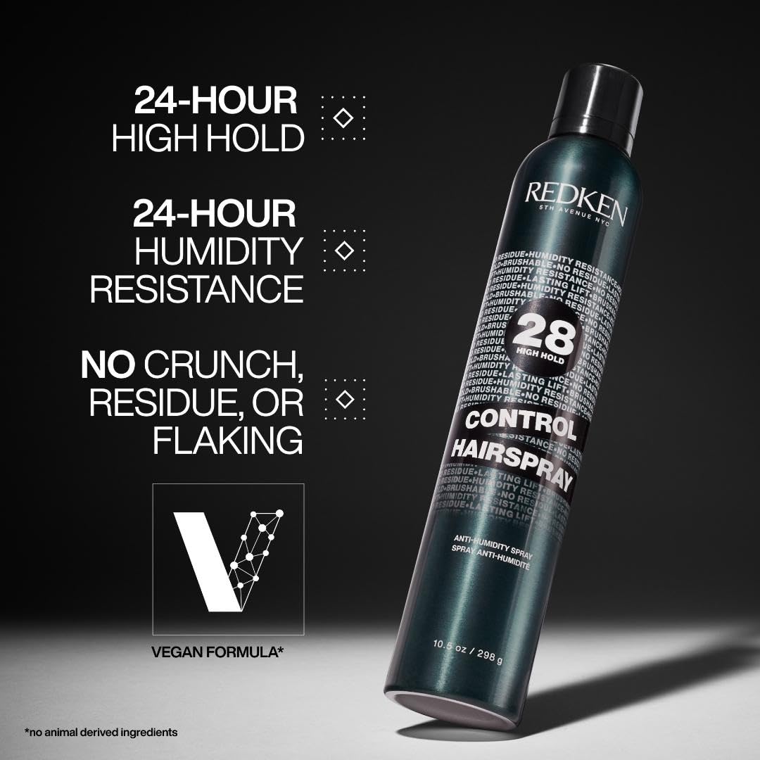 Redken Control Hair Spray 28 flacon avec bouchon ouvert