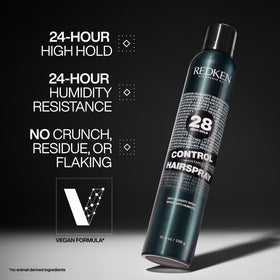 Redken Control Hair Spray 28 flacon avec bouchon ouvert