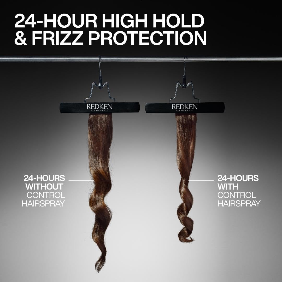 Redken Control Hair Spray 28 texture légère sur cheveux