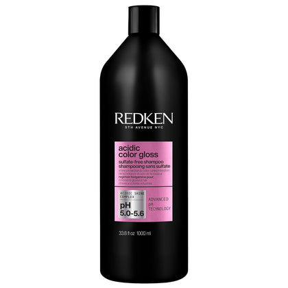 Redken Shampoo Gloss Acide Color 1000 ml devant vue avec étiquette
