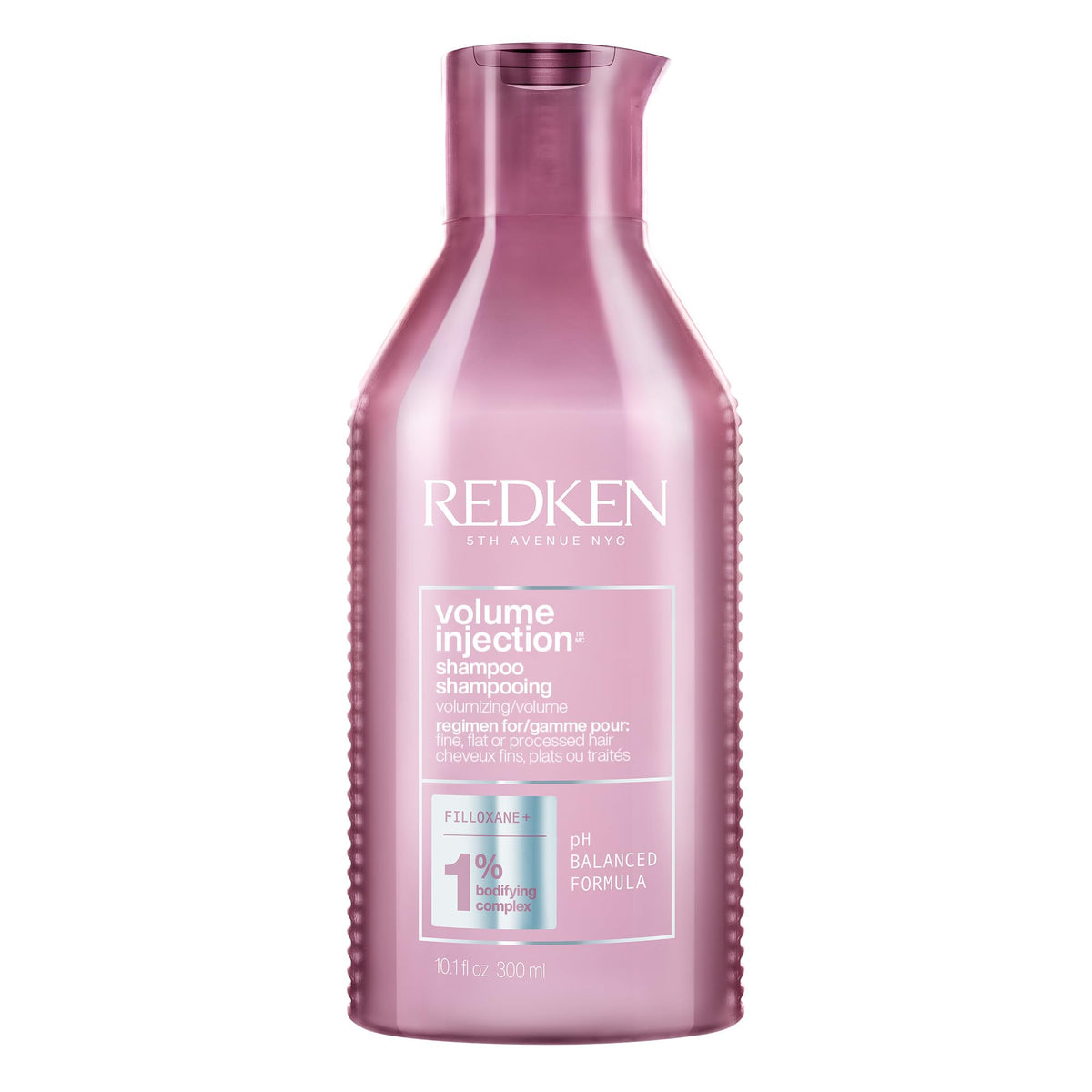 Redken Shampoo Volume Injection 340g vue avant avec capuchon
