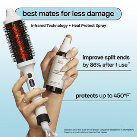 Réglages de chaleur de la brosse BONDIBOOST