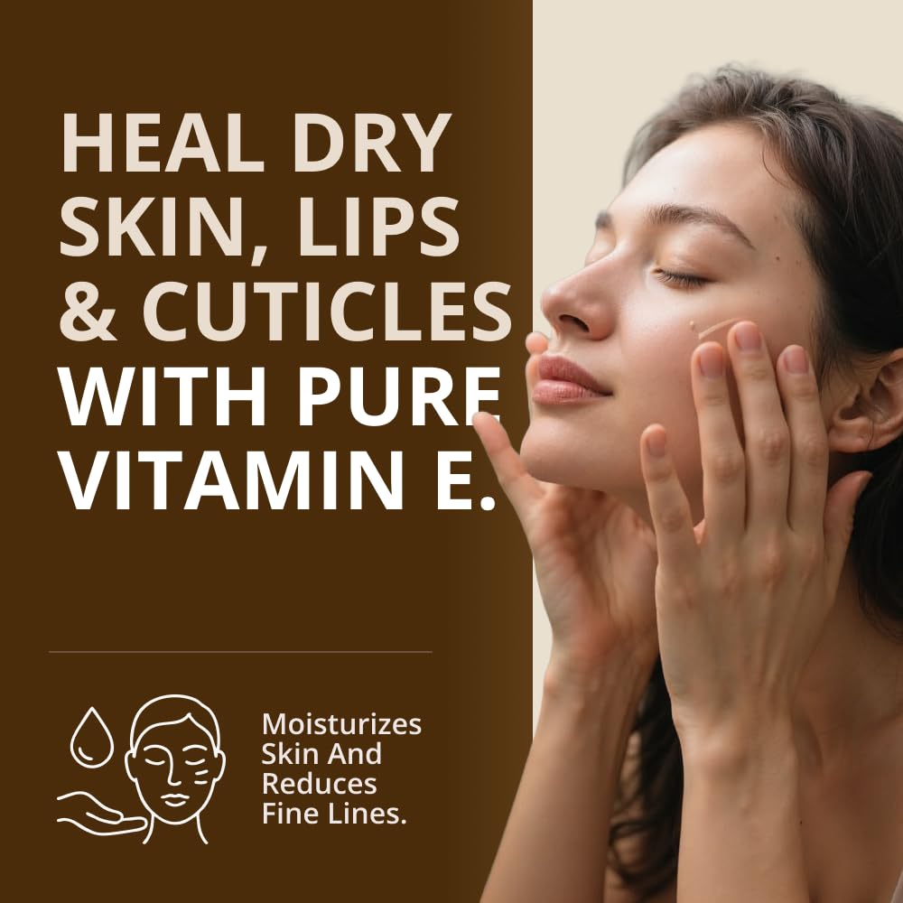 RejuveNaturals Huile de Vitamine E 100% Pure, en situation dans une routine de soins