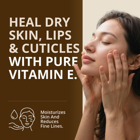 RejuveNaturals Huile de Vitamine E 100% Pure, en situation dans une routine de soins