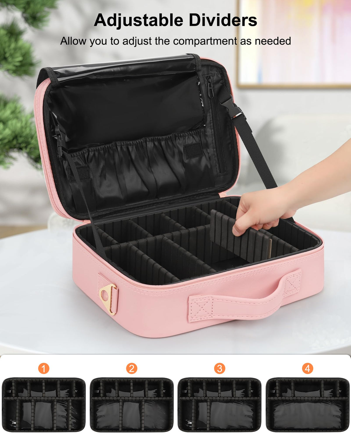 Relavel trousse ouverte montrant ses compartiments
