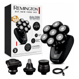Remington Balder MAX Rasoir Tête Électrique vue avant avec lames rotatives