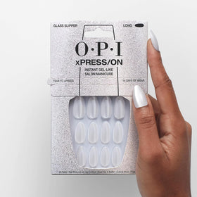 Removal of OPI xPRESS/ON press-on nails in warm water