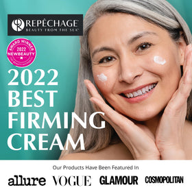 Repechage Crème Raffermissante Vita Cura texture sur la main
