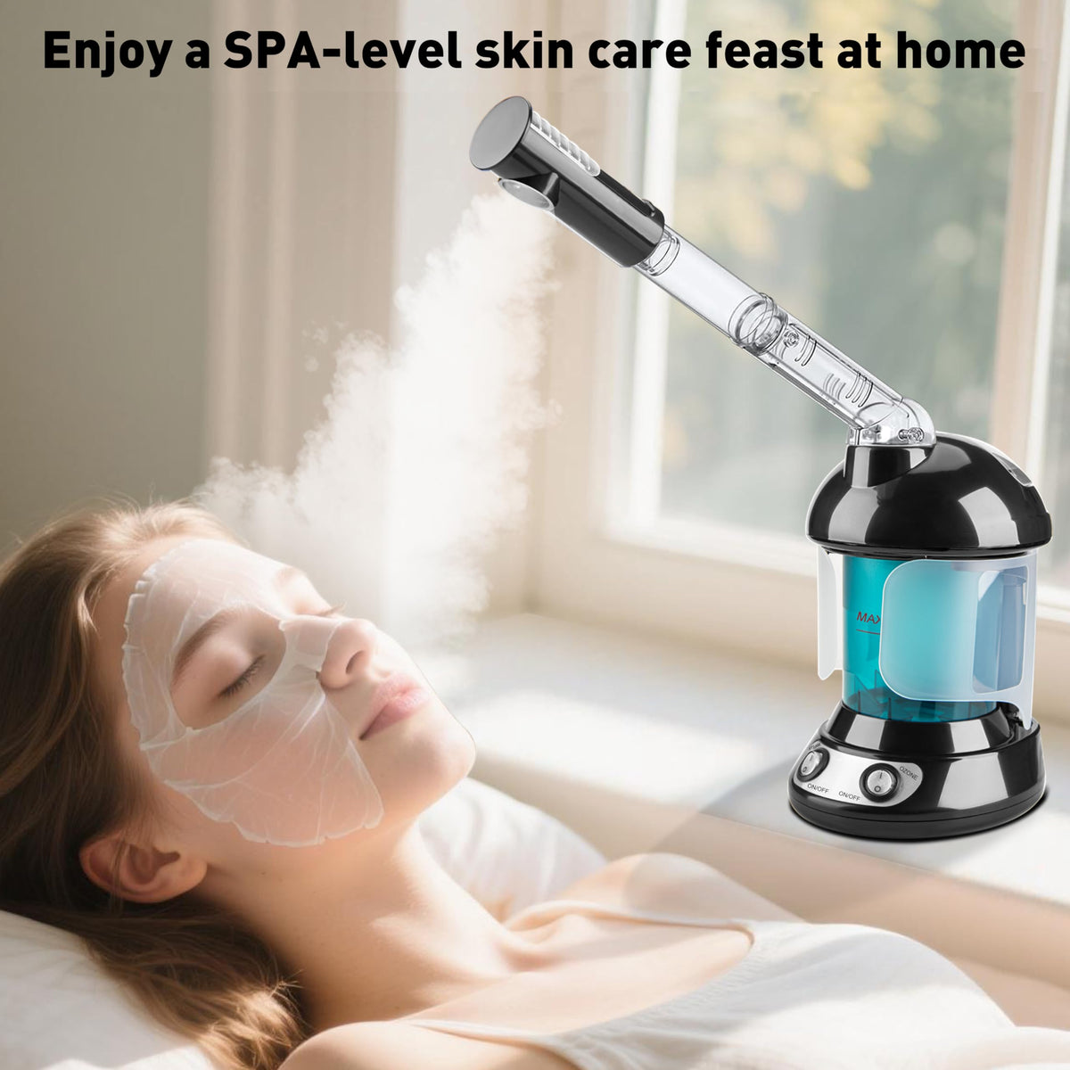 Réservoir d'eau du steamer KINLITO rempli